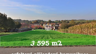 Prodej pozemku vhodného pro stavbu k bydlení v Sedlejově, okres Jihlava