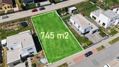 Výjimečná stavební parcela (745 m²) v nejžádanější části Jihlavy – ulice Lužická