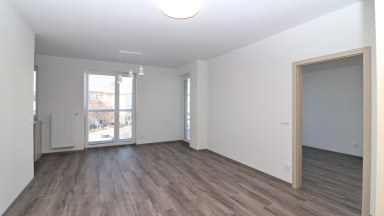 Nabízíme pronájem zánovního zděného bytu 2+kk s lodžií, Hruškové Dvory, Jihlava