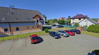 Zděný byt 3+KK s balkónem a parkovacím místem, Planá nad Lužnicí, Strkov